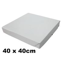 100und Caixa para Doces e Salgados 40cm Quadrada Branca Caixa Delivery