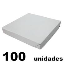 100und Caixa para Doces e Salgados Quadrada Branca Caixa Delivery