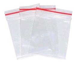 100unid Sacos Zip Lock Hermético Abre E Fecha N03 7cmx10,5cm