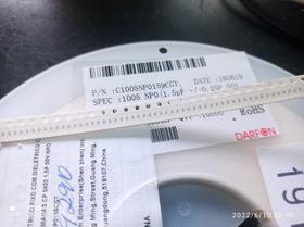 100x Capacitor 1,5pf/50v 0402 Smd 0,5x1mm Np0 Darfon 100x Capacitor 1,5pf/50v 0402 Smd 0,5x1mm Np0 Darfon