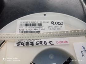 100x Capacitor 5,6pf/50v 0402 Smd 0,5x1mm Np0 Darfon 100x Capacitor 5,6pf/50v 0402 Smd 0,5x1mm Np0 Darfon