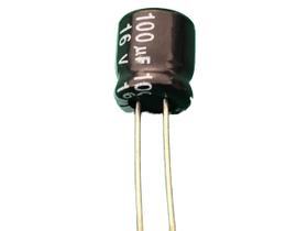 100x Capacitor Eletrolitico 100uf/16v 105º 6,3x7mm Enw