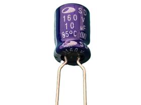 100x Capacitor Eletrolitico 10uf/160v 85 8x13mm Samwha