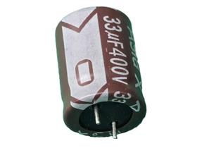 100x Capacitor Eletrolitico 33uf/400v 105 16x21mm Pre Asia