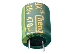 100x Capacitor Eletrolitico 470uf/25v 105 10x13mm Pre