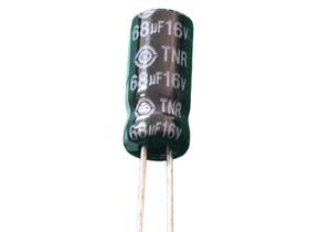 100x Capacitor Eletrolitico 68uf/16v 105º 5x11mm Fuhjyyu