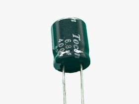100x Capacitor Eletrolitico 6,8uf/400v 85º 10x12mm Tocon