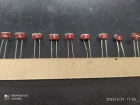 100x Capacitor Mica Prata 330pf/100v Icl