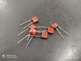 100x Capacitor Mica Prata 34pf/100v 10% Cm1 Sem Marcação