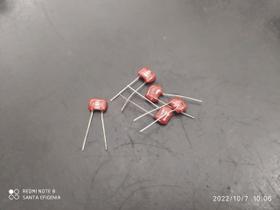 100x Capacitor Mica Prata 62pf/100v 5% Icl