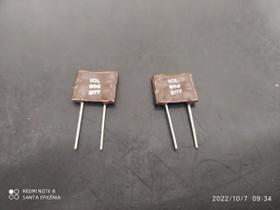 100x Capacitor Mica Prata 68pf/2kv 5% Icl
