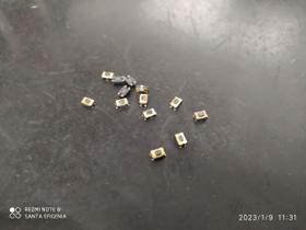100x Chave Tactil 4,6x2,8x1,9mm Smd 4 Terminais C&k