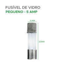 100x Fusível De Vidro 5x20 Pequeno Kit Com 100 Peças 5 Amp 100x Fusível De Vidro 5x20 Pequeno Kit Com 100 Peças 5 Amp