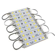 100x Módulo 5050 Smd 3 Led Ip65 Prova D'agua 12volts