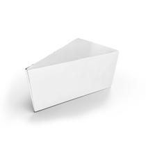 10,25,50,100,200 Embalagens de Fatia de bolo/torta Branco com encaixe 12,5cm x 9cm x 6,5cm - Embalagem Fatia