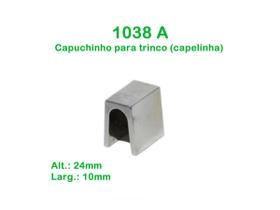 1038 A - Capuchinho para trinco (capelinha) cromado