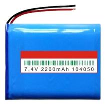 104050 7,4v Ws 6933 2 Fios 2200mah 10mm X 40mm X 50mm 104050 7,4v Ws 6933 2 Fios 2200mah 10mm X 40mm X 50mm