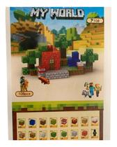 108 Blocos Magnético Brinquedo Kids Criatividade Mine