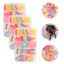 108 Xuxinhas De Cabelo Tons Pastéis Para Penteados Infantil 108 Xuxinhas De Cabelo Tons Pastéis Para Penteados Infantil