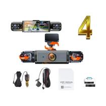 1080P 360 graus Câmera DVR Para Carro Com Visão Noturna Monitor De Estacionamento 24H Câmera Frontal