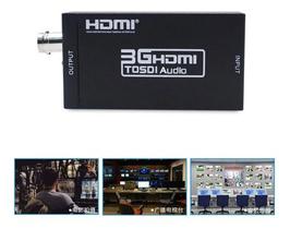 1080p Hdmi To Sdi Converter Adapter Cabos Coaxiais Vídeo - Nova Voo