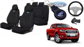 1096Kit Tecido Ranger '10-'20: Banco, Volante, Chave