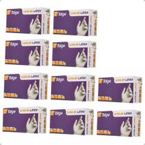 10cxs luvas proced látex c pó talge 100un 10cxs luvas proced látex c pó talge 100un