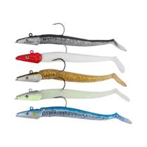 10g/11cm suave pesca isca, wobblers artificiais isca com colher, equipamentos de pesca, 5pcs