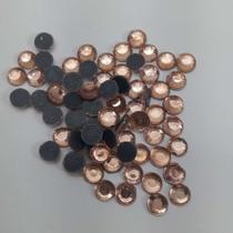 10g Strass Cristal Termocolante 5mm Nail para Unha Pedrarias Hotfix Strass Rhinestone Cristal5-10g