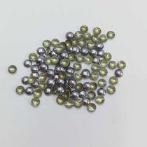 10g Tacha Dome Termocolante 4mm Pedrarias para Unha Rhinestone Hotfix Nail Strass Dome4-10g