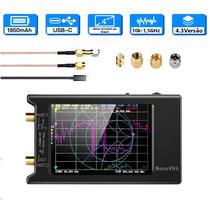 10k-1.5GHz NanoVNA-H4 4 Polegadas NanoVNA Hugen Vector Network Analyzer Com Slot Para Cartão SD V4.3
