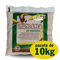 10kg Imuno-Aves para tratar e prevenir infecções em galinhas - A ILHA.COM