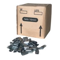 10kg Selo Metálico Para Fita Cinta Arquear Pet Verde 16mm