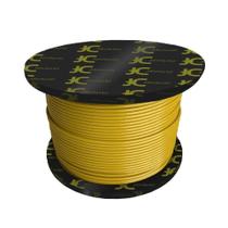 10M Cabo Aço Revestido Para Academia Pvc Amarelo 1/8 X 4,8