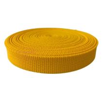 10m Fita CA 25mm 2,5cm Amarelo Ouro Cadarço Alça Bolsas