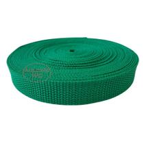 10m Fita CA 25mm 2,5cm Verde Bandeira Alça Cadarço Mochilas 10m Fita CA 25mm 2,5cm Verde Bandeira Alça Cadarço Mochilas