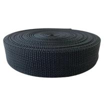 10m Fita CA 25mm Preta Cadarço Alça Bolsas Mochilas Costura