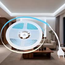 10M Fita Led 2835 Branco-Frio 6500K 120Led/M Direto Tom 127V