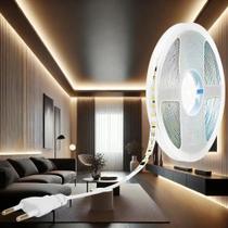 10M Fita Led 2835 Branco-Neutro 4000K 120Led/M Direto Tom 12