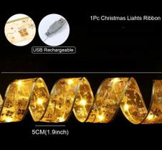 10m Fita Luz 100 Led Decoração Natal Presente Enfeite Árvore 10m Fita Luz 100 Led Decoração Natal Presente Enfeite Árvore