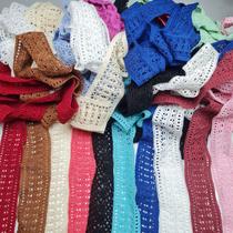 10m Renda Algodão 5cm 5,2cm 5,5cm 5,8cm 6cm 10cm azul preto vermelho confecção camisas fronhas RA5-10m