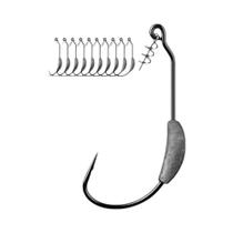 10PCS Anzóis Com Cabeça De Jig E Espinhos 2g 3g 5g 7g Para Iscas Macias, Anzóis Offset Com Trava De