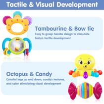10pcs Baby Rattles Toys Set,Learning Music Toy