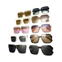 10pcs combinação de óculos elegantes óculos de sol Modern Street para homens e mulheres