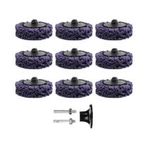 10PCS Discos Abrasivos De 50mm Para Remoção De Ferrugem E Polimento De Metal SI FANG