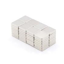 10pcs. Imã De Neodímio Quadrado Pastilha 10x10x2mm - N35