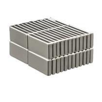10pcs. Imã De Neodimio Retângulo Retangular 20x10x3mm - N35