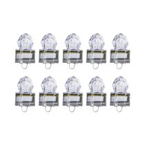 10pcs Luzes LED À Prova d'Água Para Pesca ShareShark, Tubo Diamante Colorido, Isca Para Pesca 10pcs Luzes LED À Prova d'Água Para Pesca ShareShark, Tubo Diamante Colorido, Isca Para Pesca