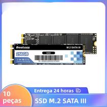 10PCS M.2 SATA 3.0 SSD 2280 1TB 256GB 512GB 128GB Disco Rígido M Key Para Desktop E Laptop