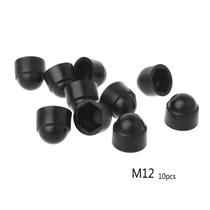 10Pcs M6 M8 M10 M10 M12 Bolt Dome Protection Cap Cobre plástico hexágono exposto - M12(19x22)